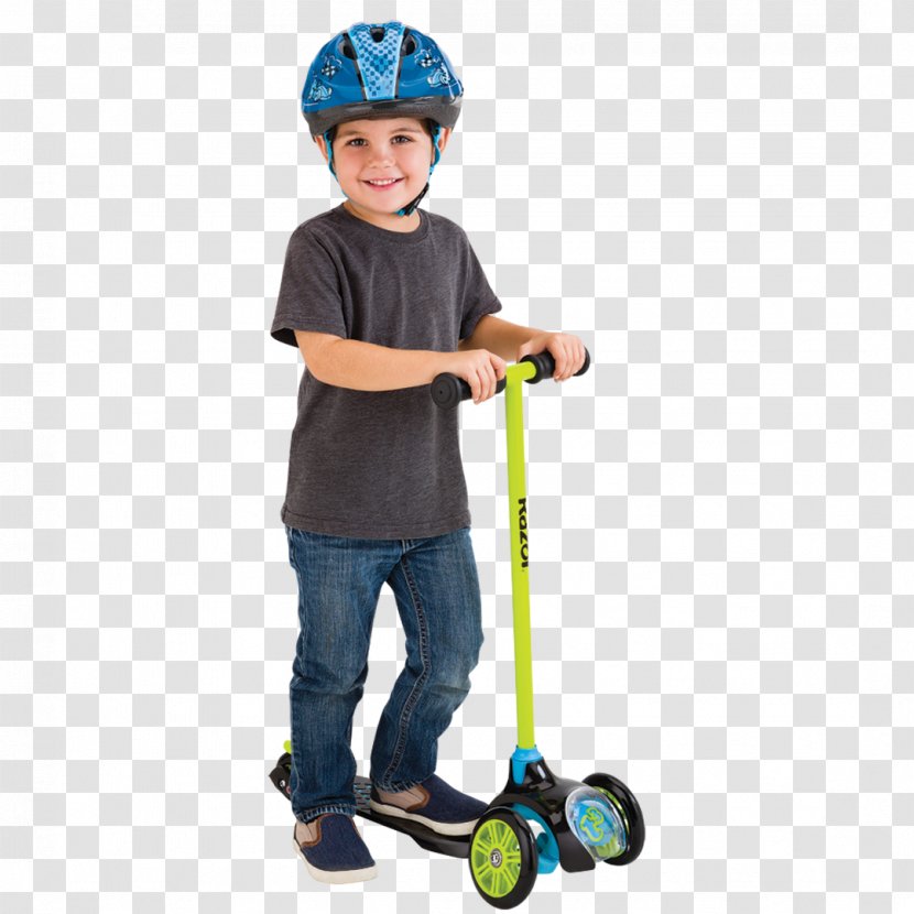 Razor USA LLC Kick Scooter Three-wheeler - Child Transparent PNG