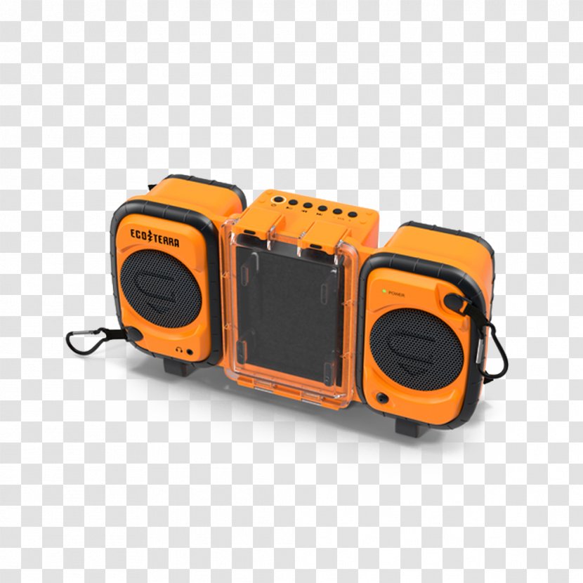 Portable Media Player Download Boombox Loudspeaker - Silhouette - Floating Speaker Transparent PNG