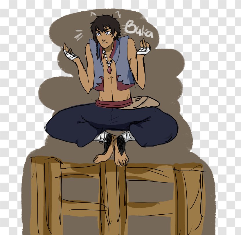 Sitting Furniture Cartoon - Tree - Avatar Aang Transparent PNG