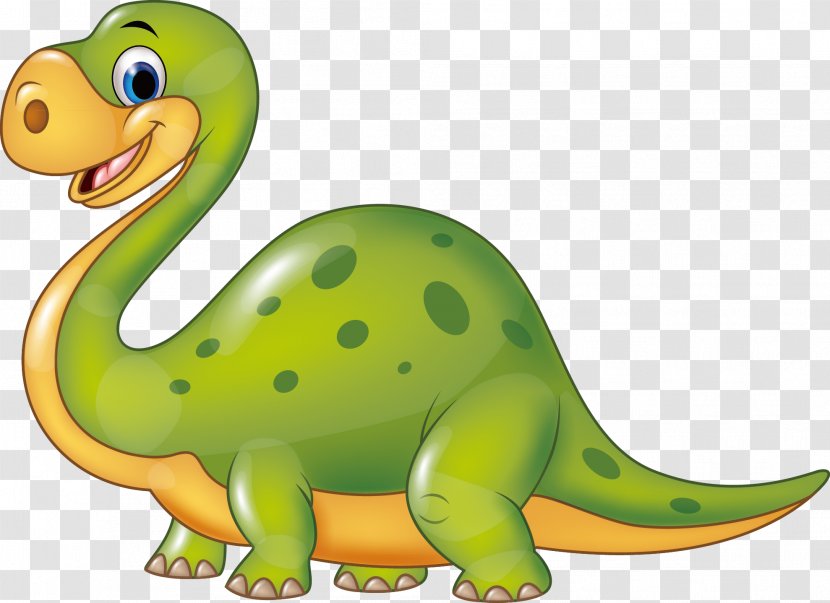 Dinosaur Cartoon Tyrannosaurus - Terrestrial Animal - Chameleon Vector Transparent PNG