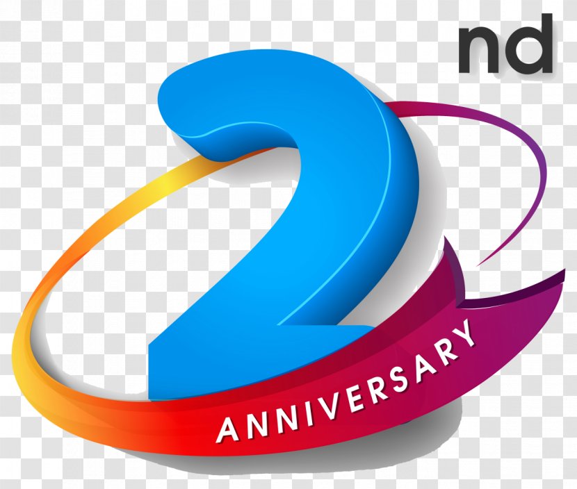 Logo Wedding Anniversary Party - Text - 2nd Transparent PNG