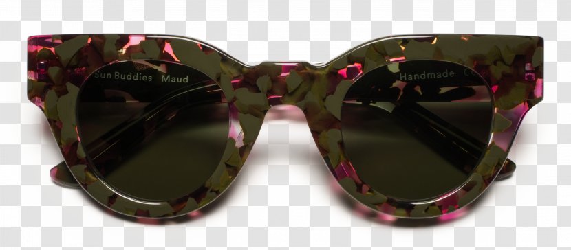 Eyewear Sunglasses Goggles Fashion - Industry - Fuchsia Frame Transparent PNG