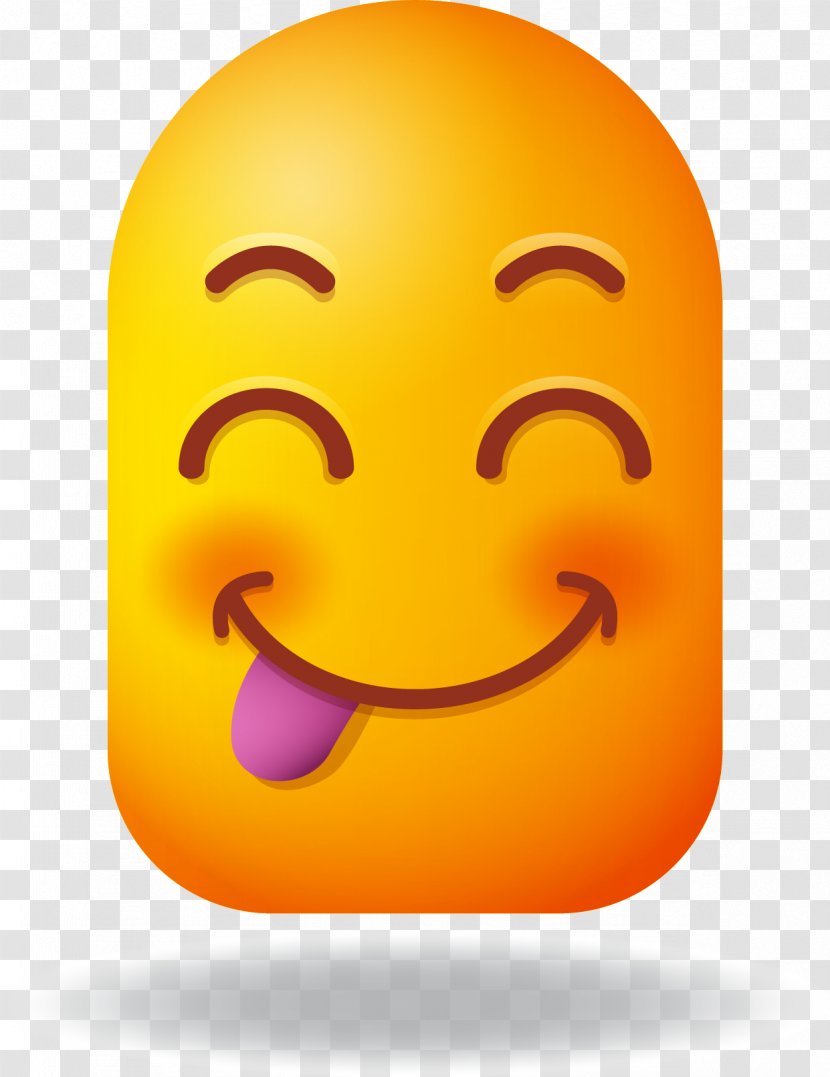 Emoji Smiley - Sticker - Tongue Shy Transparent PNG
