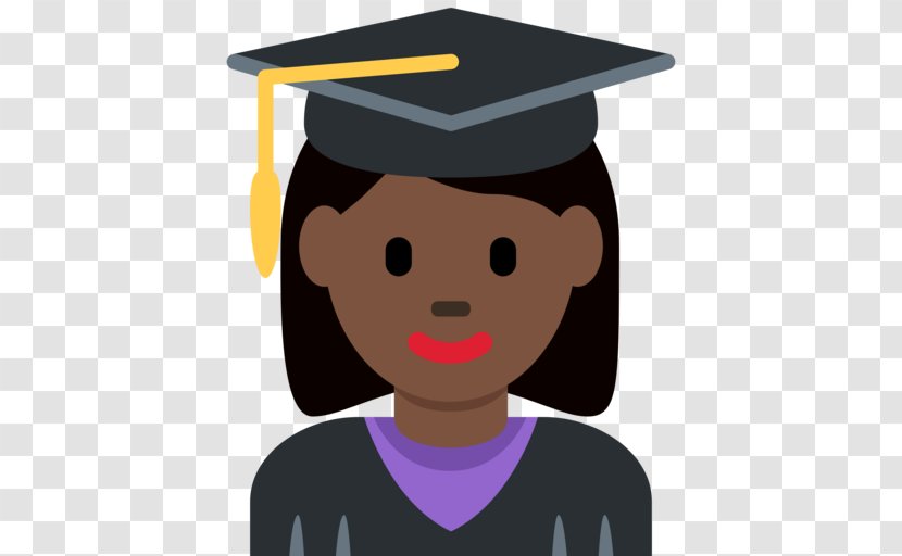 Emoji Graduation Ceremony Graduate University Student Clip Art - Headgear Transparent PNG