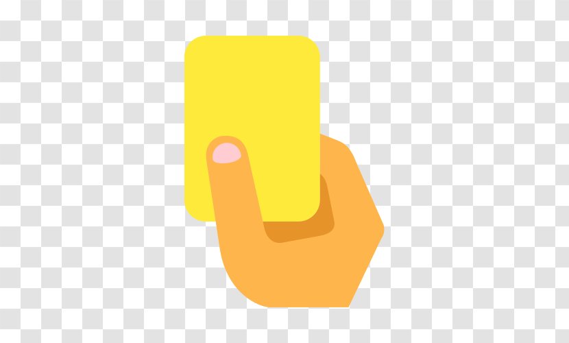 Yellow Card Football Clip Art - Penalty Transparent PNG