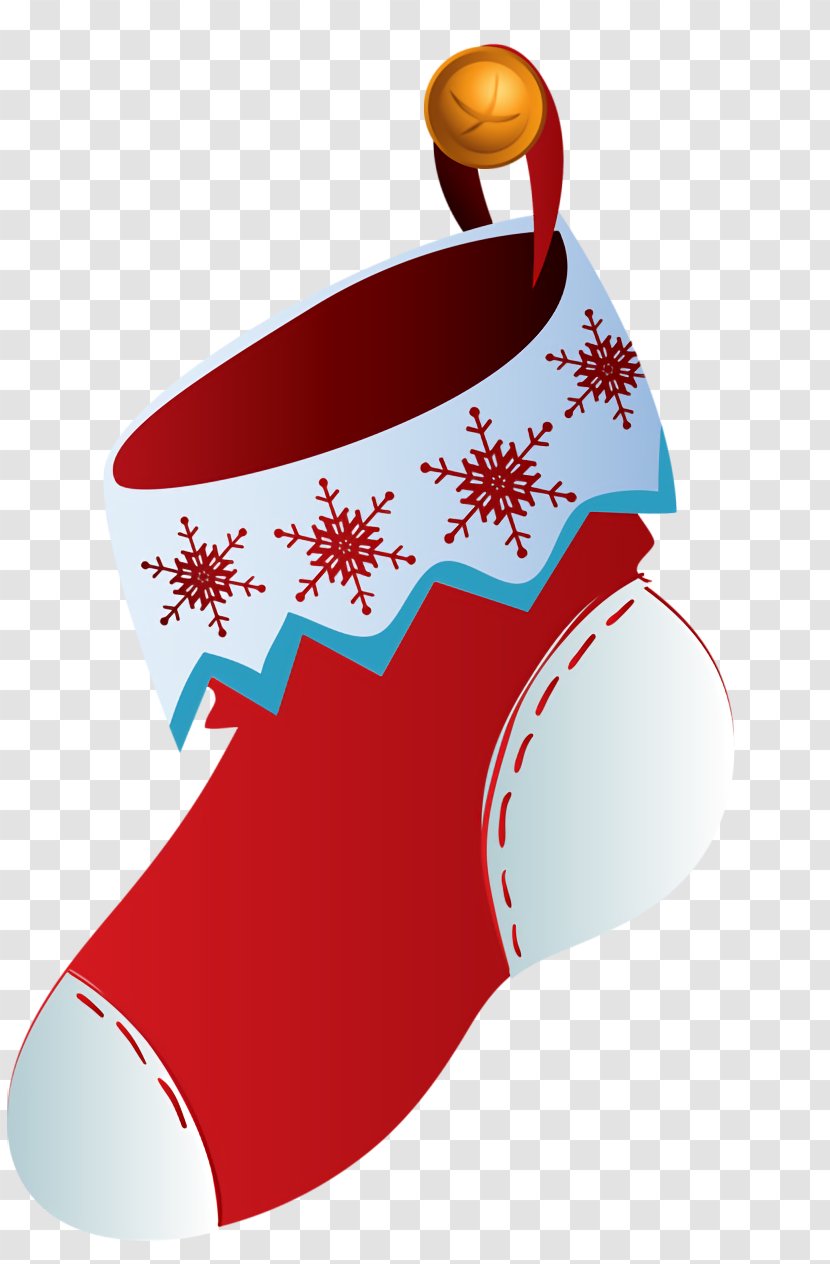 Christmas Stocking Socks - Footwear - Decoration Transparent PNG