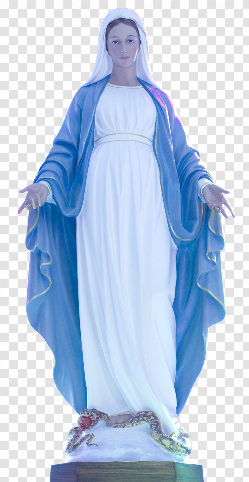 Robe Blue - Statue - Outerwear Costume Transparent PNG
