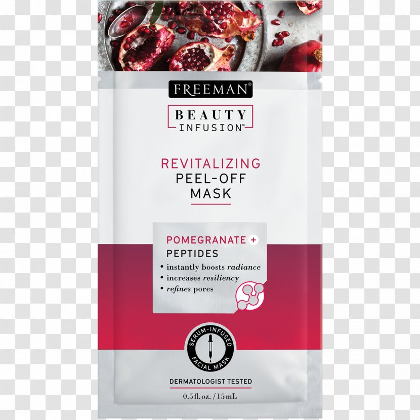 Facial Mask Beauty Infusion Revitalizing Peel-Off With Pomegranate + Peptides Ulta - Perfume Transparent PNG