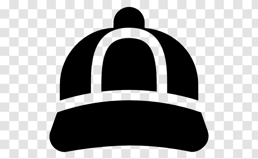 Hat White Clip Art - Black And Transparent PNG