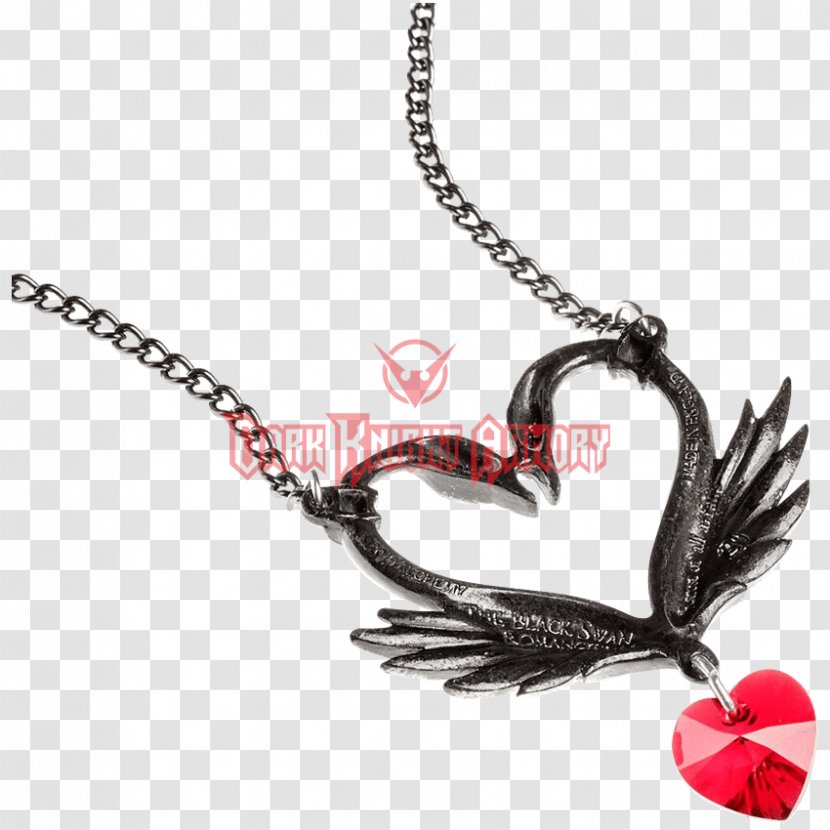 Charms & Pendants Cygnini Necklace Jewellery Swarovski AG - Silver - Romantic Swan Transparent PNG