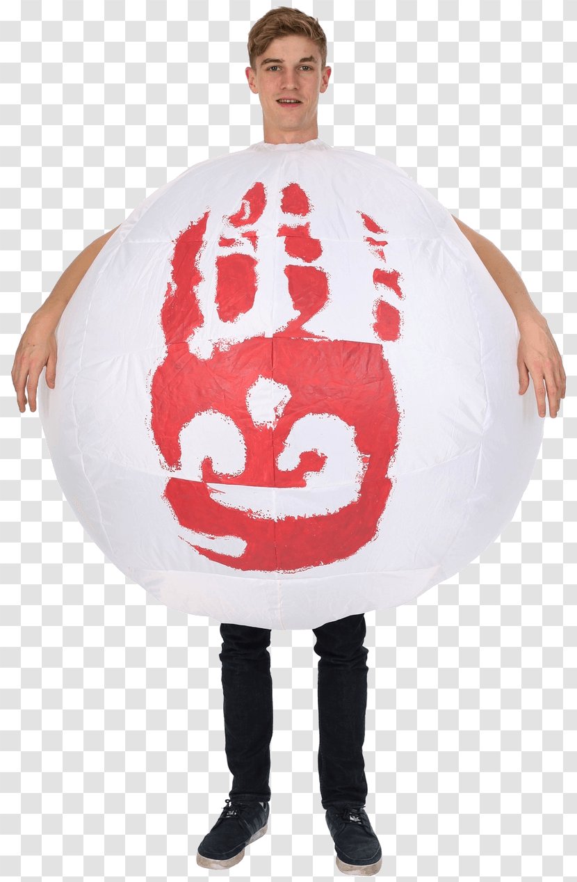Cast Away Costume Party Inflatable Wilson The Volleyball - Chuck Noland - Ball Transparent PNG