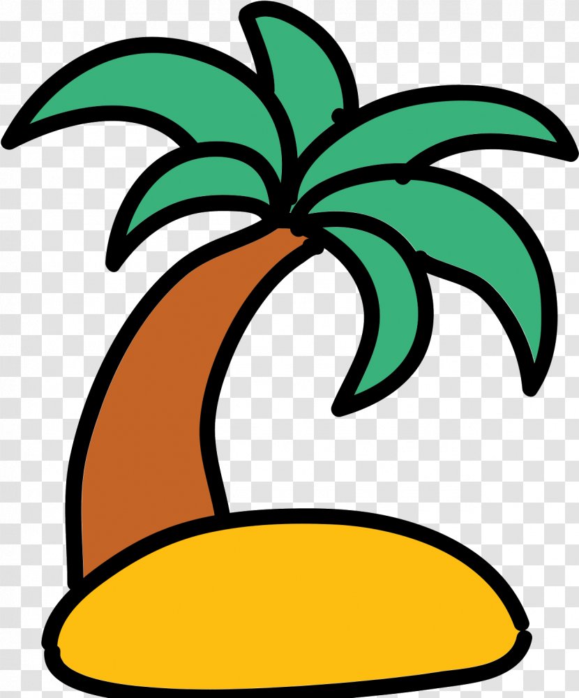 Coconut Tree Cartoon - Plant - Symbol Transparent PNG