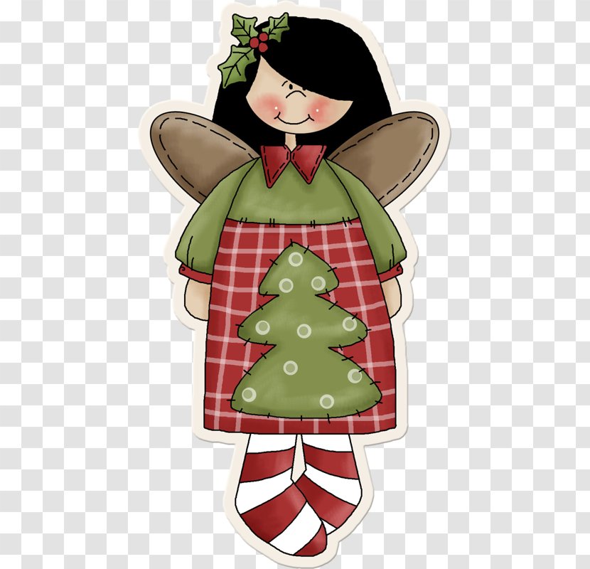 Santa Claus Christmas Angel Gabriel Clip Art - Ornament - Cloth Elf Transparent PNG