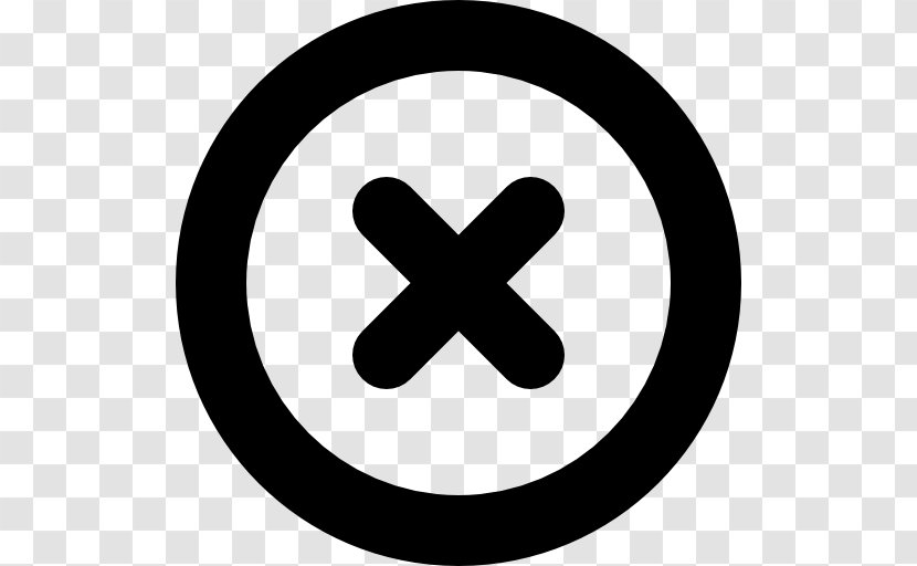 X Mark Check Clip Art - Sign - Symbol Transparent PNG