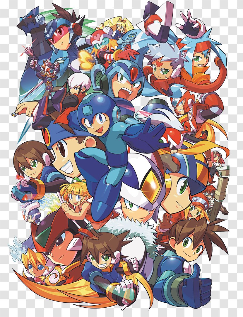 Mega Man X8 Zero Collection Legends - Flower - Megaman Transparent PNG