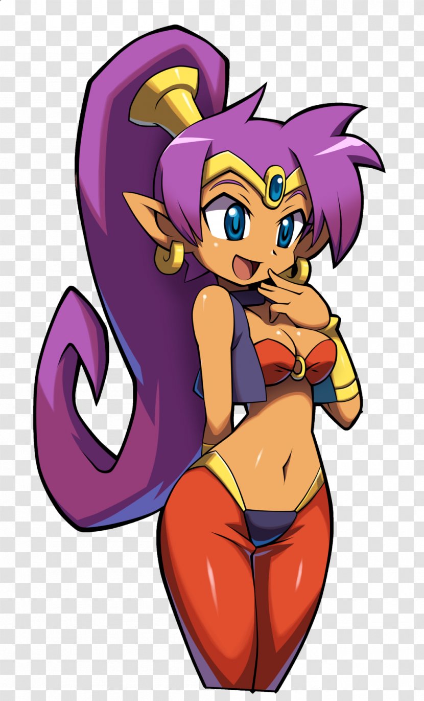 Shantae And The Pirate's Curse Shantae: Half-Genie Hero Risky's Revenge PlayStation 4 Video Game - Flower - Genie Transparent PNG