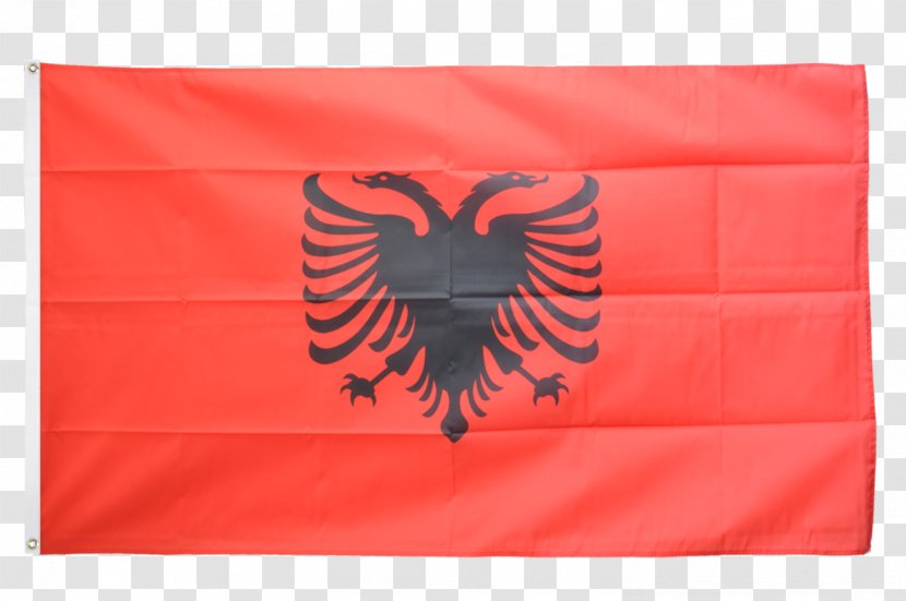 Flag Of Albania People's Socialist Republic Double-headed Eagle - Italy - Hanging Transparent PNG