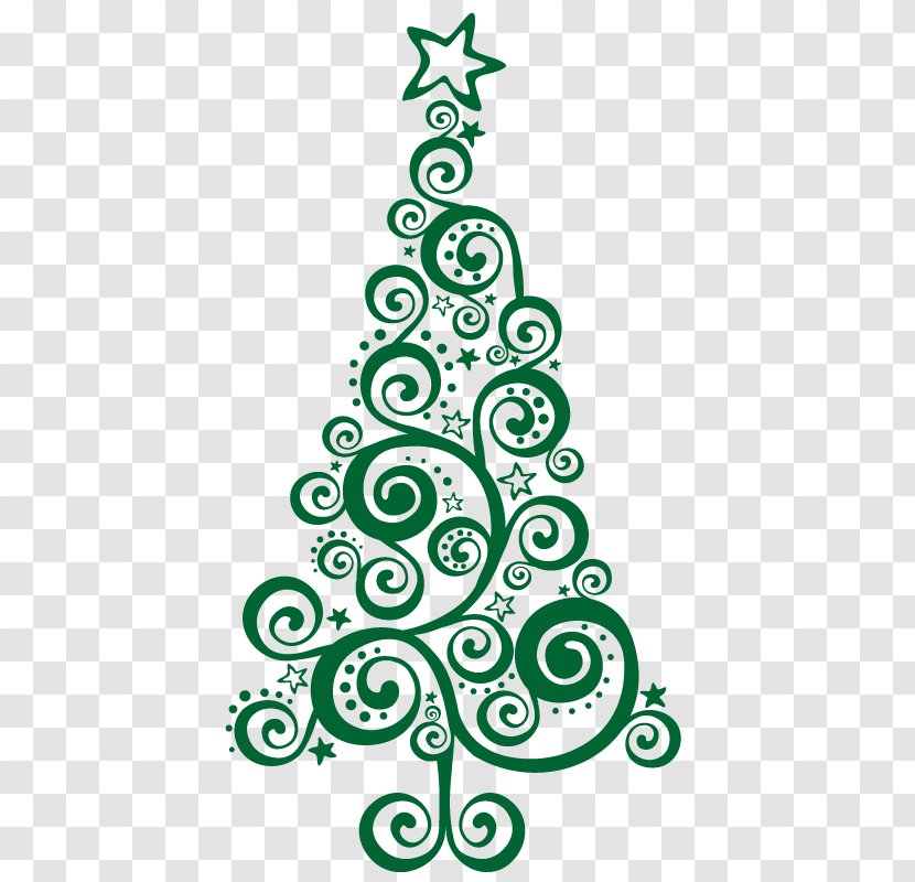 Christmas Tree Gift Decoration - Cricut Transparent PNG