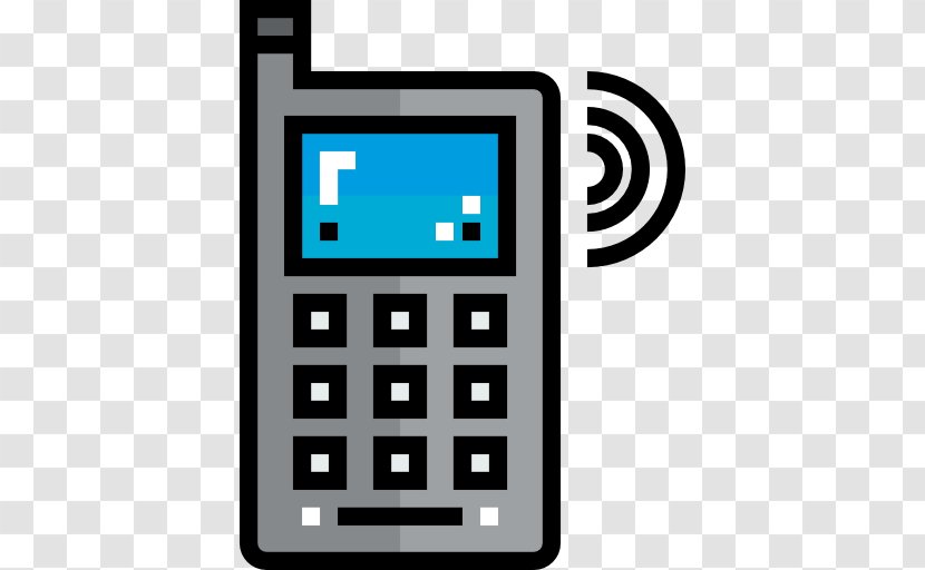 Intercom System Mobile Phones Clip Art - Telephone - Feature Phone Transparent PNG