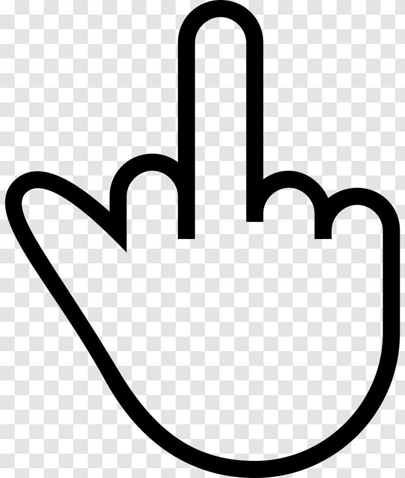The Finger Middle - Symbol Transparent PNG