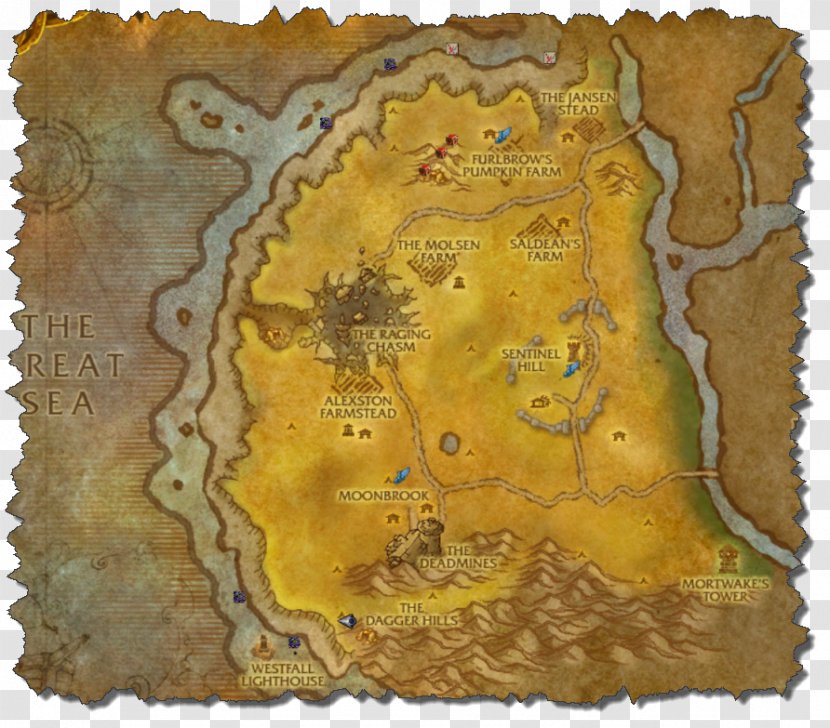 World Of Warcraft Buried Treasure Map Azeroth Transparent PNG