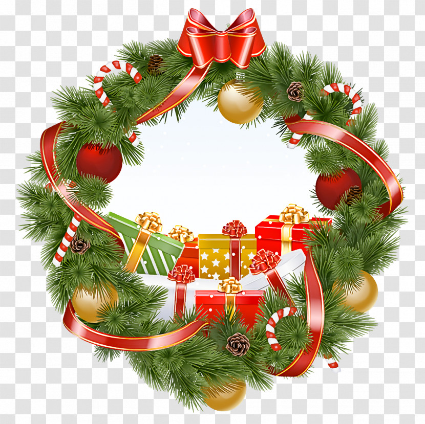 Christmas Wreath Christmas Ornaments Transparent PNG