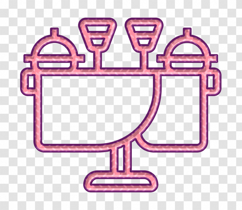 Wedding Icon Dinner Icon Transparent PNG