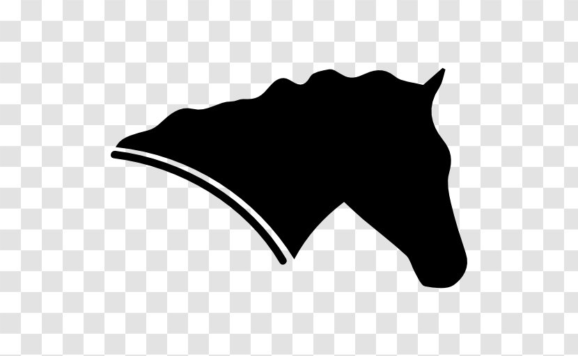 Horse Silhouette Bronco - Black Transparent PNG