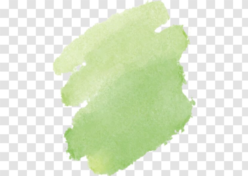 Green Leaf Background - Genji - Paint Transparent PNG