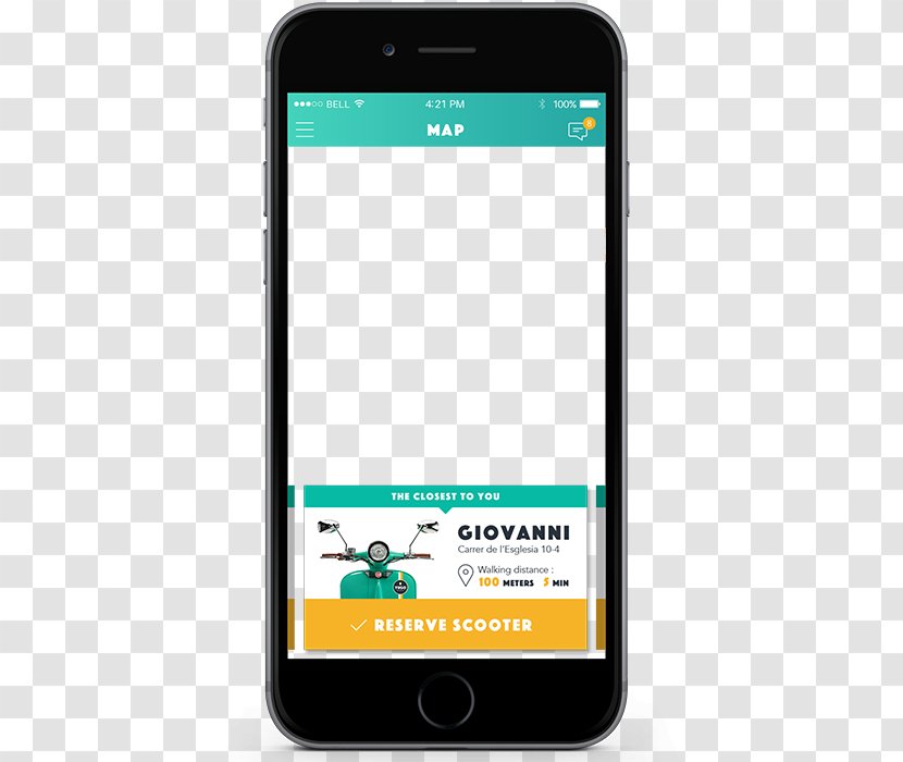 Feature Phone Smartphone YUGO Mobile App Scooter - Multimedia - Presntation Transparent PNG