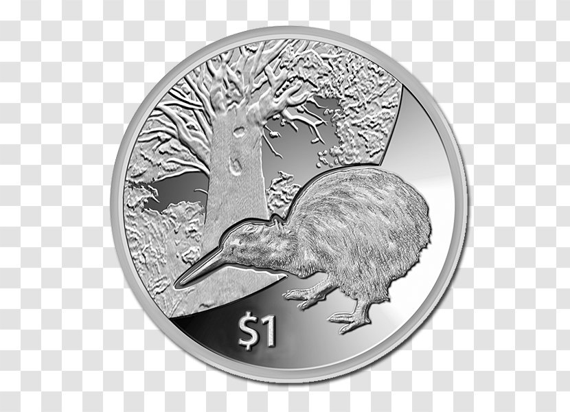 New Zealand Dollar Perth Mint Proof Coinage - Uncirculated Coin - Silver Transparent PNG