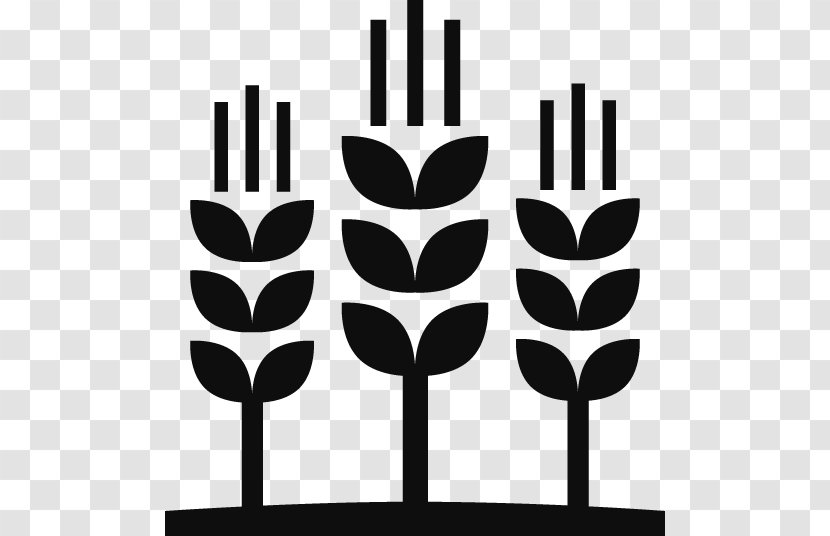 Agriculture Farm Crop Industry - Black And White Transparent PNG