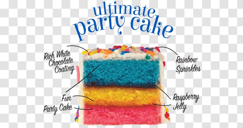 Birthday Cake Rainbow Cookie Torte Bakery Decorating - Dessert - Multi-layer Transparent PNG