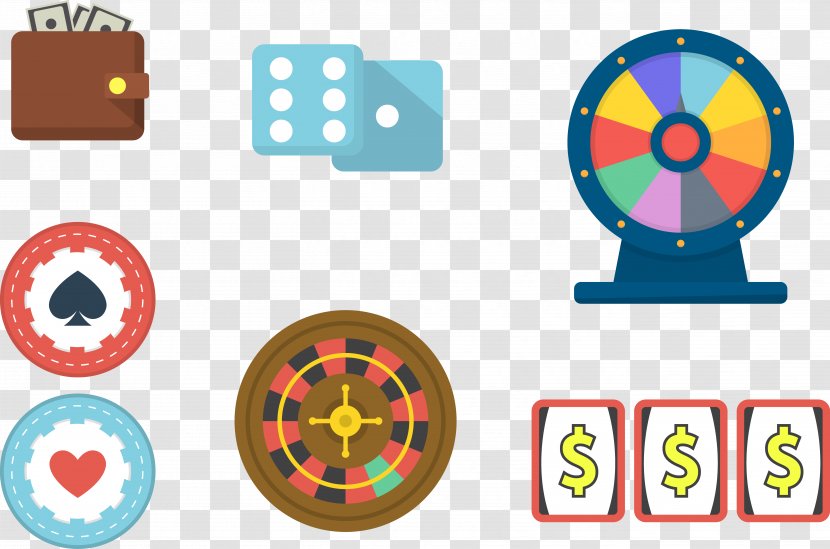 Luck Wheel Illustration - Game - Gambling Tools Transparent PNG