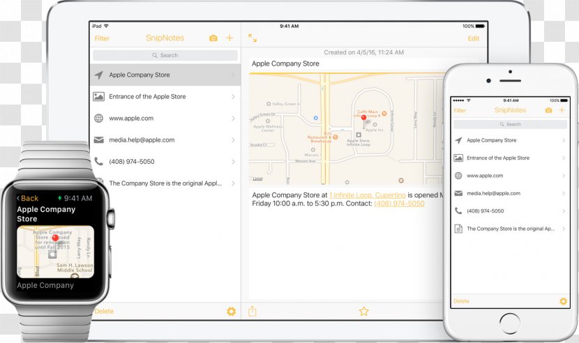 Apple Note-taking Clipboard Transparent PNG