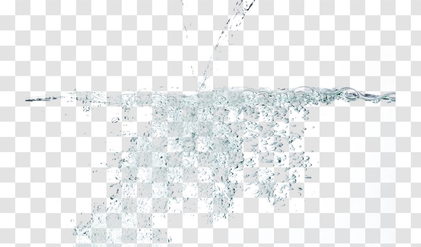 Angle Pattern - White - Water Transparent PNG