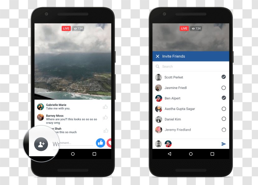 Facebook Android Streaming Media Live Broadcasting Transparent PNG