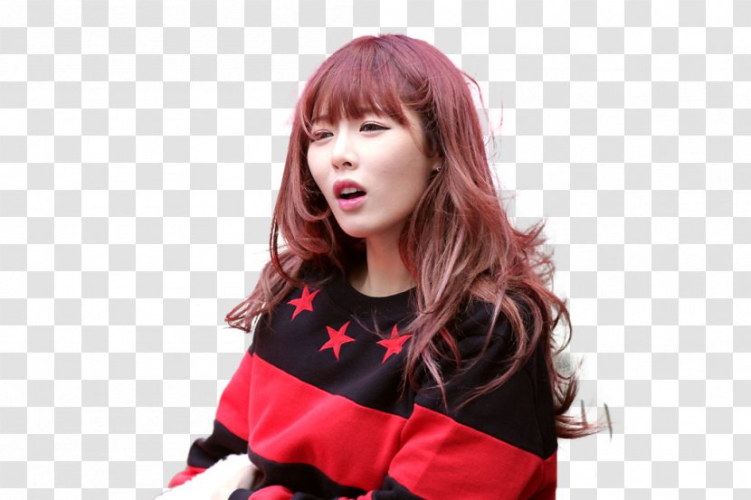 Hyuna 4Minute Red Digital Art - Tree - Latte Transparent PNG