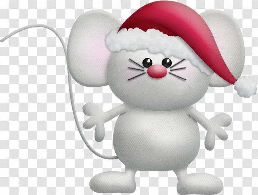 Christmas Ornaments Decoration - Mouse - Heart Transparent PNG