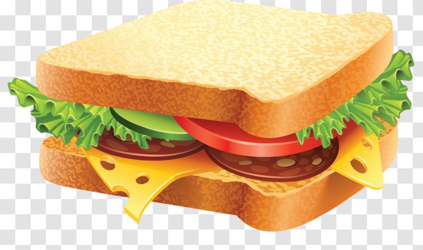 Submarine Sandwich Hamburger Cheese Delicatessen Vegetable - Breakfast Transparent PNG