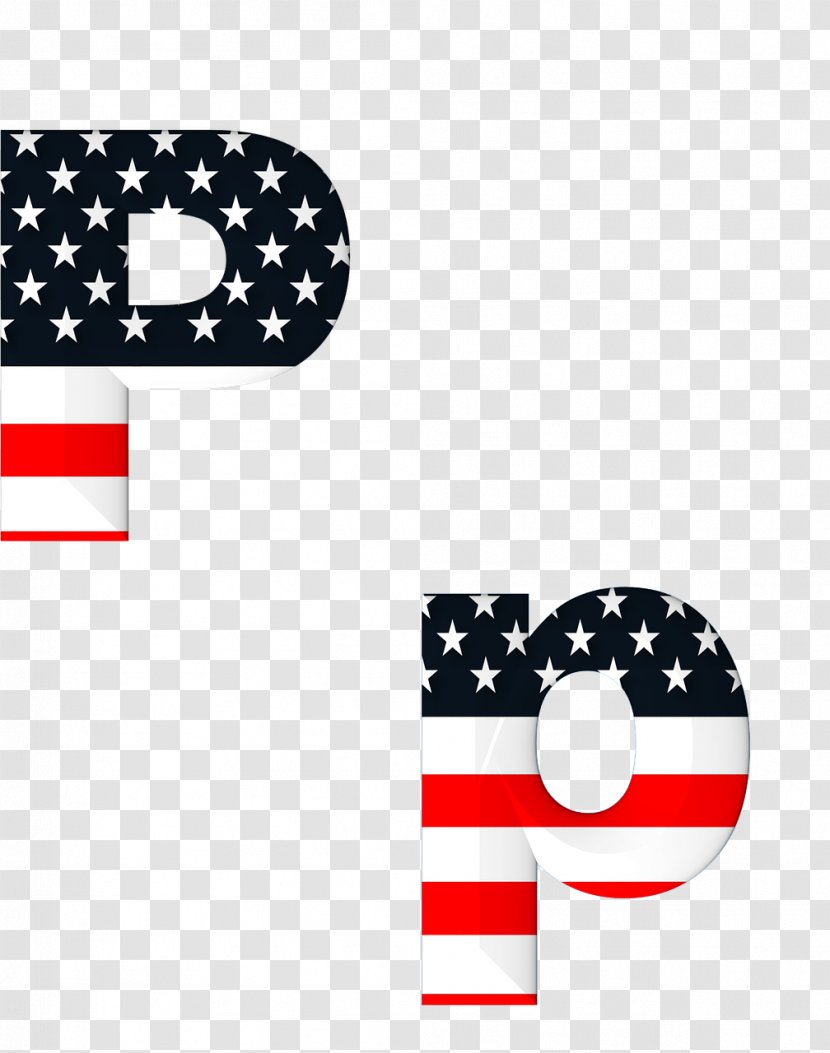 Flag Of The United States Alphabet Song Letter Transparent PNG