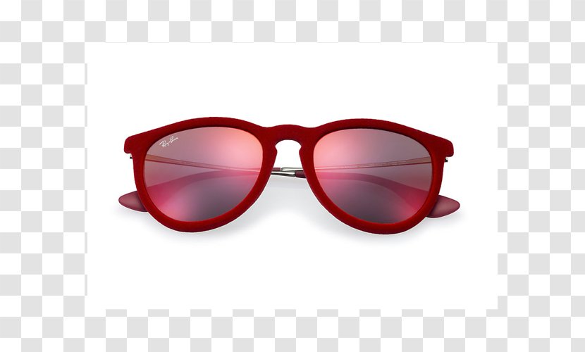 Goggles Sunglasses Ray-Ban Erika Classic - Aviator Transparent PNG