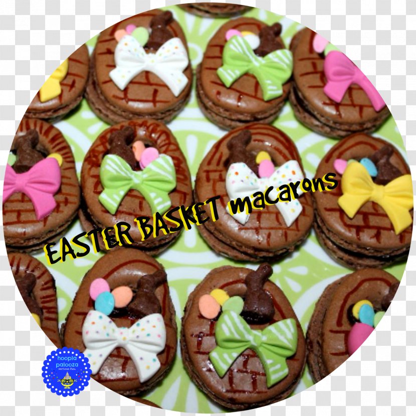 Muffin Cupcake Easter Basket Food Chocolate - Macarons Transparent PNG