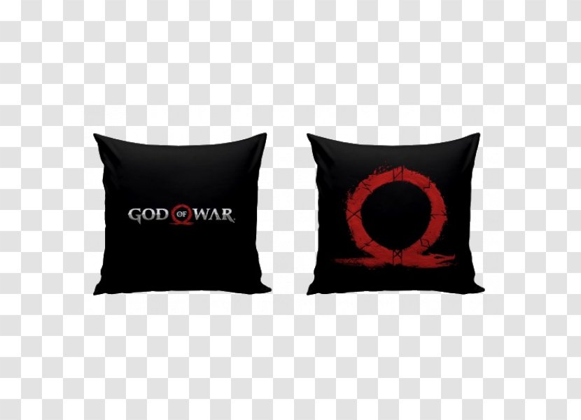 God Of War Throw Pillows Cushion Couch - Actionadventure Game - Logo Transparent PNG