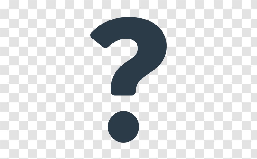 Question Mark Emoji Punctuation Email Clip Art - Logo Transparent PNG