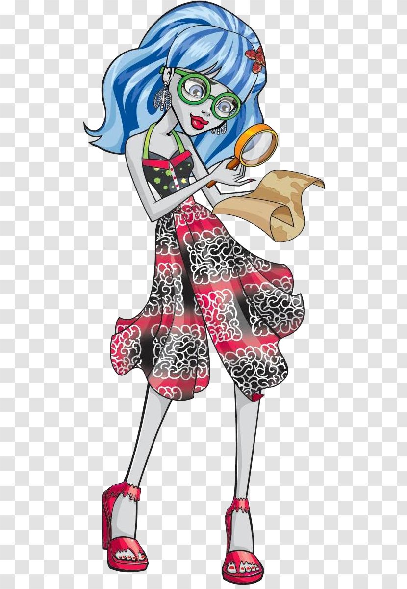 Ghoulia Yelps Monster High Doll - Silhouette - Ghoul Transparent PNG