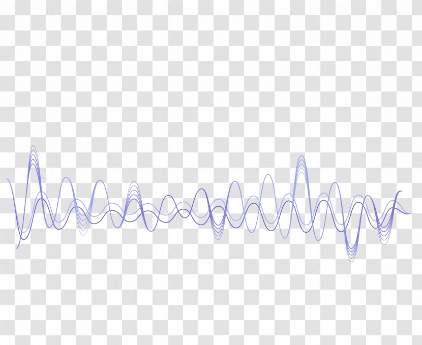 Line Angle Point - Watercolor - Vector Sound Wave Curve Picture Transparent PNG