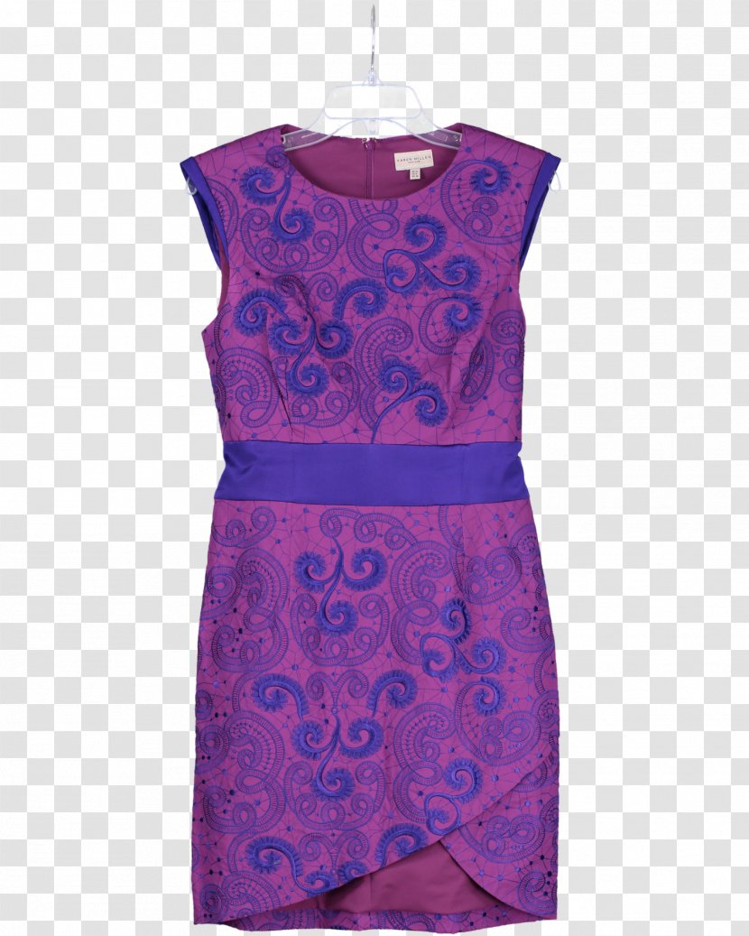 Cocktail Dress Sleeve Purple Transparent PNG
