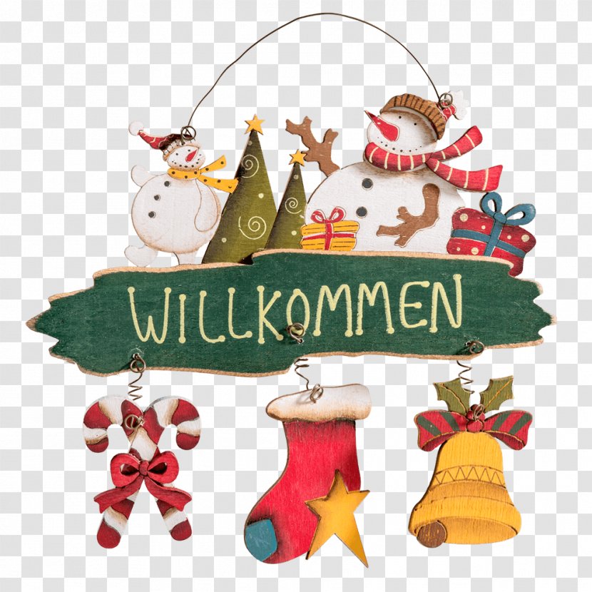 Christmas Ornament Santa Claus Tree Day Snowman - Schwibbogen Transparent PNG