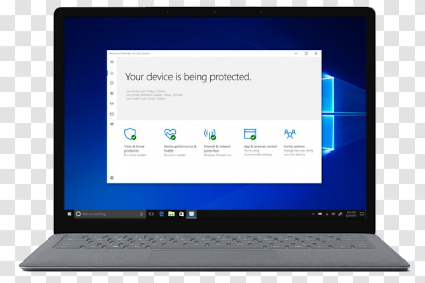 Surface Laptop Windows 10 Microsoft - Display Device Transparent PNG
